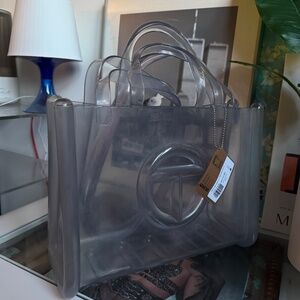 Melissa x Telfar Jelly Shopper - Clear Medium Shopper (with Tags only)